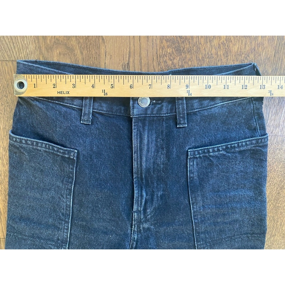 Everlane Women's The Way-high Gardener Cropped Denim Jeans Washed Black Size 24 - Picture 5 of 10